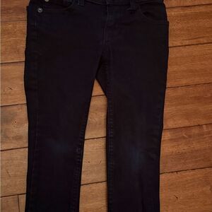 Boys Cat & Jack Black Skinny  Stretch Adjustable Waist‎ Jeans Size 4